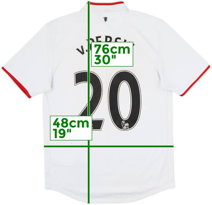 2012-14 Manchester United Away Shirt v.Persie #20 - 7/10 - (S)