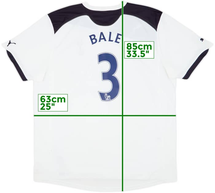 2010-11 Tottenham Home Shirt Bale #3 - 6/10 - (XXL)
