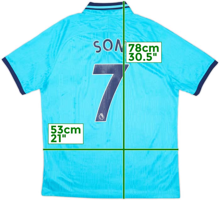 2019-20 Tottenham Third Shirt Son #7 - 10/10 - (L)