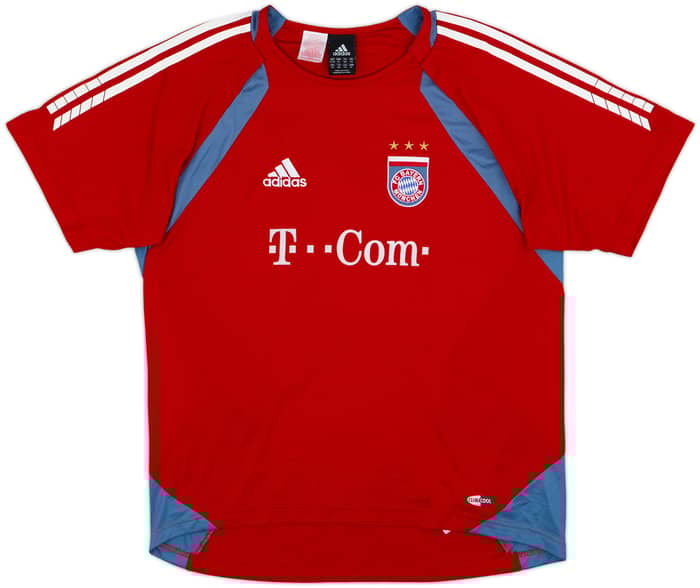2005-06 Bayern Munich adidas Training Shirt - 7/10 - (XL.Boys)
