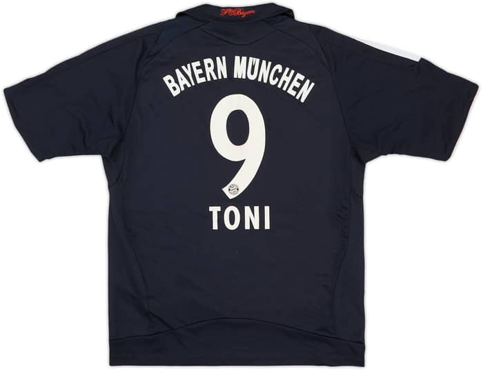 2008-09 Bayern Munich Away Shirt Toni #9 - 6/10 - (M.Boys)