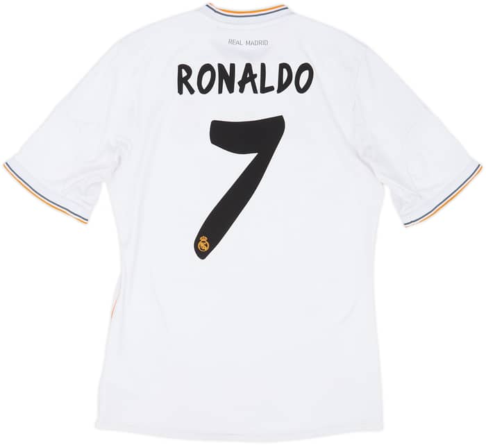 2013-14 Real Madrid Home Shirt Ronaldo #7 - 6/10 - (M)