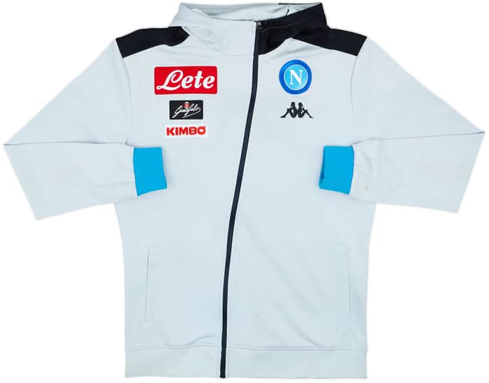 2018-19 Napoli Kappa Hooded Track Jacket - 6/10 - (XL)