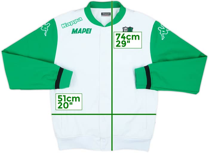 2015-16 Sassuolo Kappa Track Jacket - 6/10 - (L)