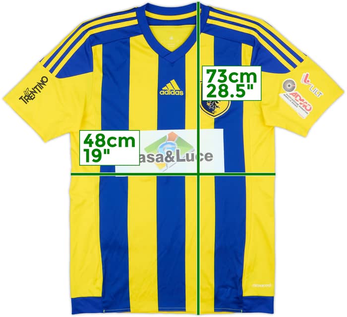 2017-18 AC Trento Home Shirt - 7/10 - (S)