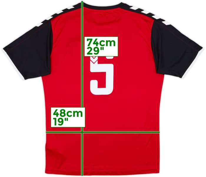 2021-22 Hyde United Home Shirt #5 - 8/10 - (M)