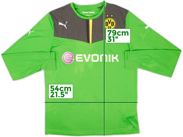 2013-14 Borussia Dortmund GK Shirt - 7/10 - (XXL)