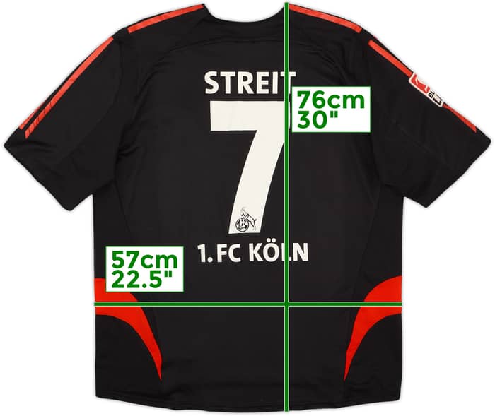 2005-06 FC Koln Away Shirt Streit #7 - 6/10 - (XL)