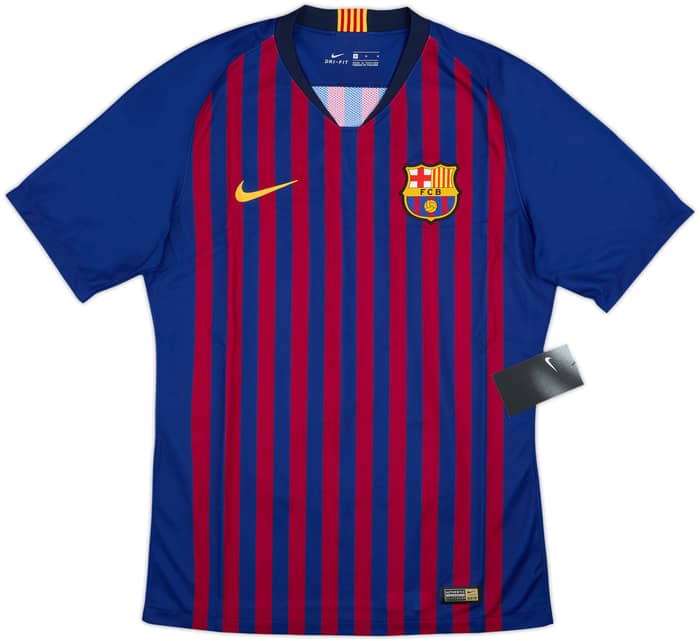 2018-19 Barcelona Authentic Home Shirt Messi #10 (M)
