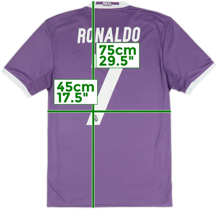 2016-17 Real Madrid Away Shirt Ronaldo #7 - 3/10 - (S)