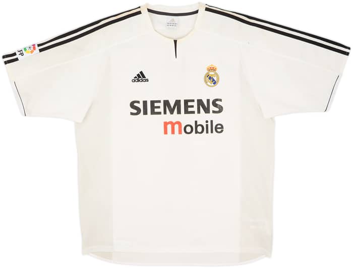 2003-04 Real Madrid Home Shirt Beckham #23 - 5/10 - (XL)