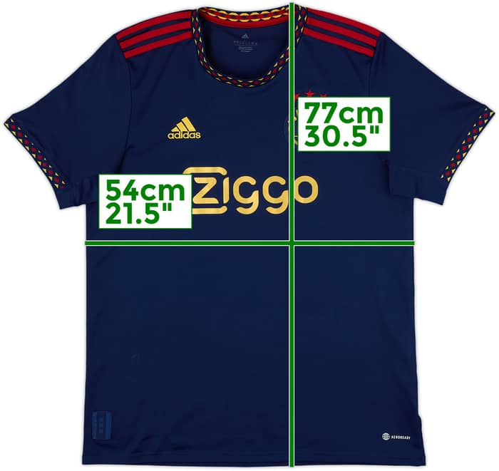 2022-23 Ajax Away Shirt - 10/10 - (L)