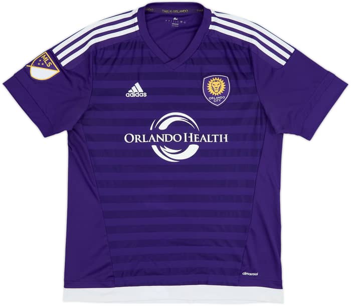 2015 Orlando City Home Shirt - 8/10 - (L)