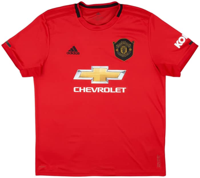 2019-20 Manchester United Home Shirt Pogba #6 - 8/10 - (L)