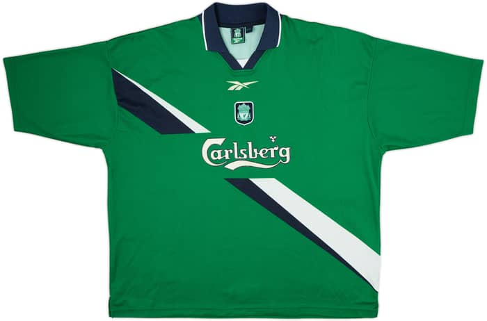 1999-00 Liverpool Away Shirt Smicer #7 - 8/10 - (XXL)