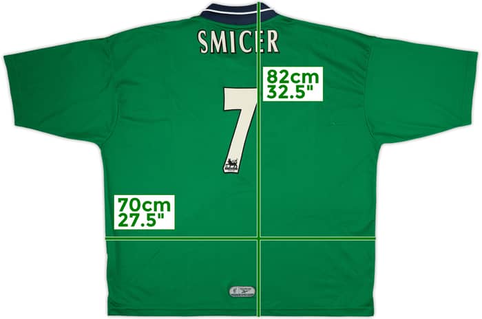 1999-00 Liverpool Away Shirt Smicer #7 - 8/10 - (XXL)