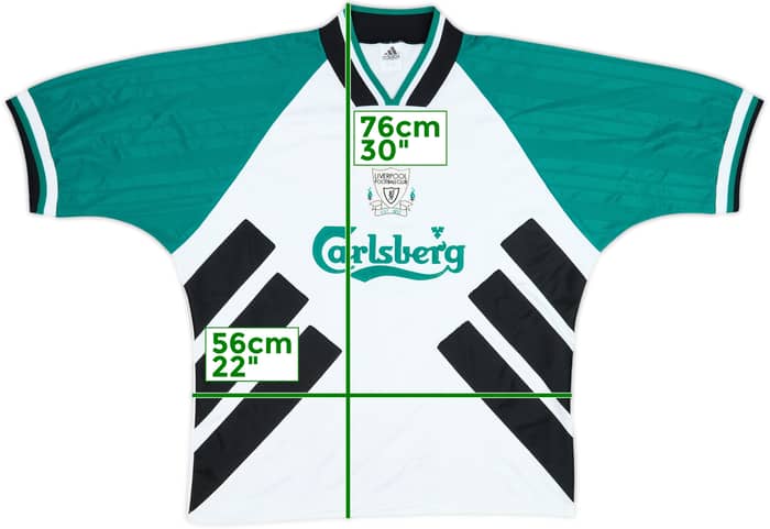 1993-95 Liverpool Away Shirt - 5/10 - (L/XL)