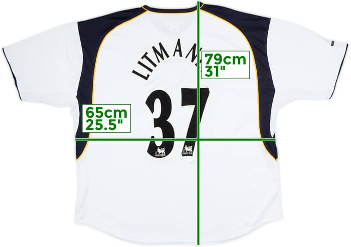 2001-03 Liverpool Away Shirt Litmanen #37 - 8/10 - (3XL)