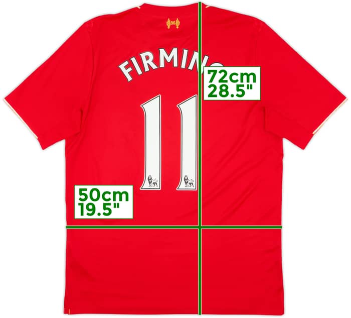 2015-16 Liverpool Home Shirt Firmino #11 - 6/10 - (M)