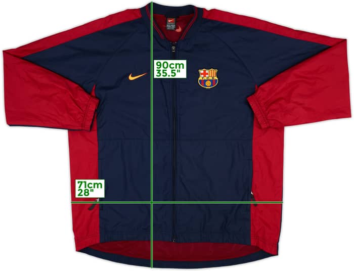 1998-99 Barcelona Nike Rain Jacket - 8/10 - (XL)