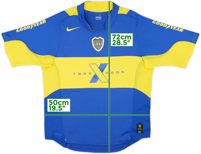 2005 Boca Juniors Home Shirt - 7/10 - (M)