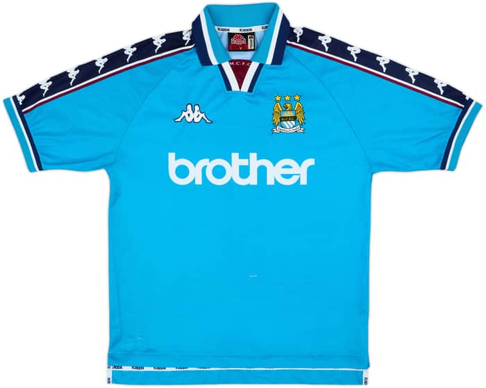 1997-99 Manchester City Home Shirt - 5/10 - (M)