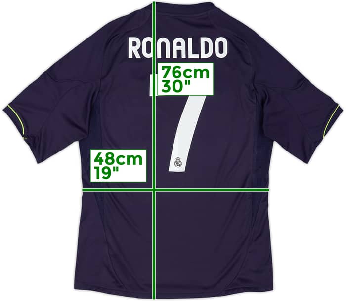2012-13 Real Madrid Away Shirt Ronaldo #7 - 6/10 - (M)