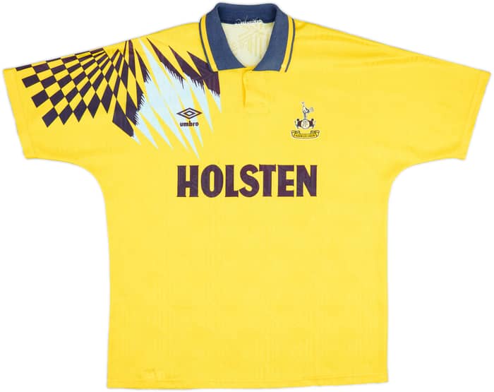 1991-95 Tottenham Away Shirt Klinsmann #18 - 7/10 - (XL)