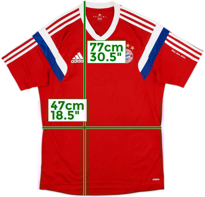 2014-15 Bayern Munich adidas Training Shirt - 6/10 - (M)