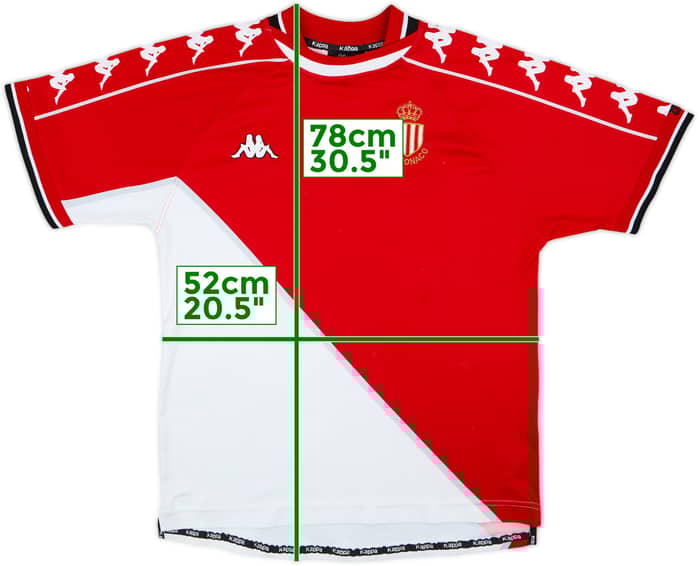1998-99 Monaco Home Shirt - 8/10 - (L)