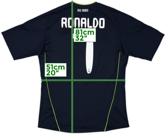 2010-11 Real Madrid Away Shirt Ronaldo #7 - 7/10 - (L)