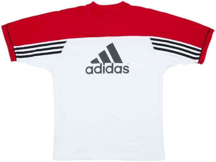 2000-01 adidas Template Cotton Tee - 9/10 - (L)
