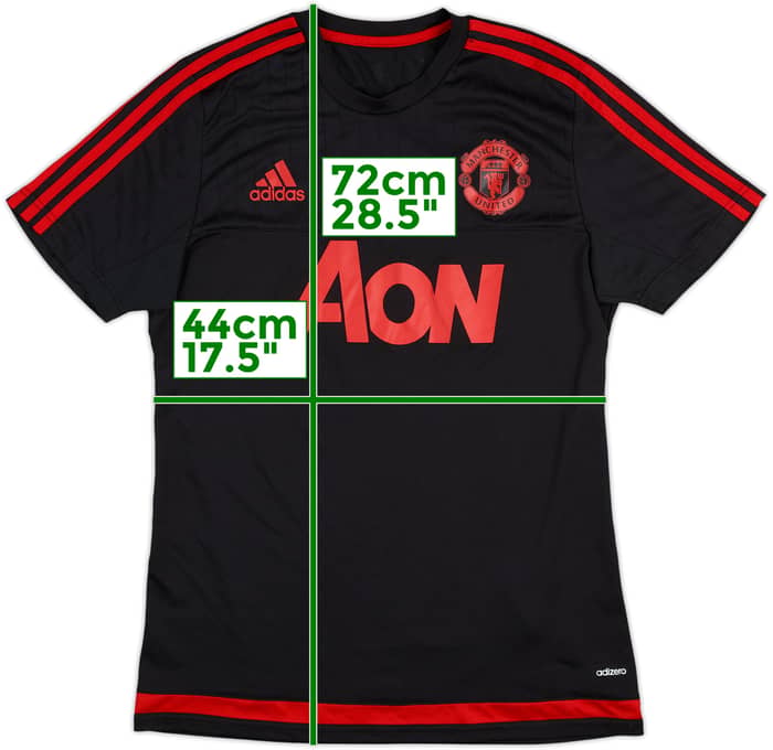 2015-16 Manchester United adidas Training Shirt - 7/10 - (M)