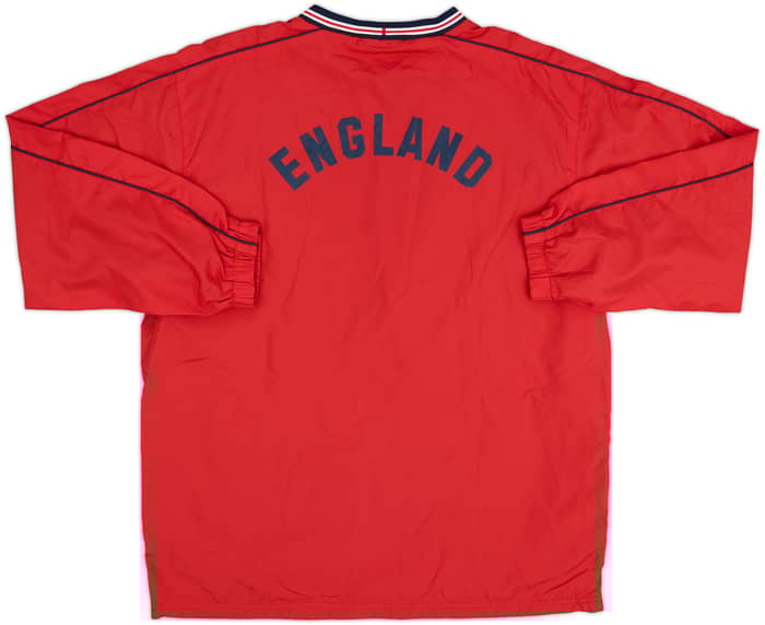 2002-04 England Umbro Drill Top - 8/10 - (S)