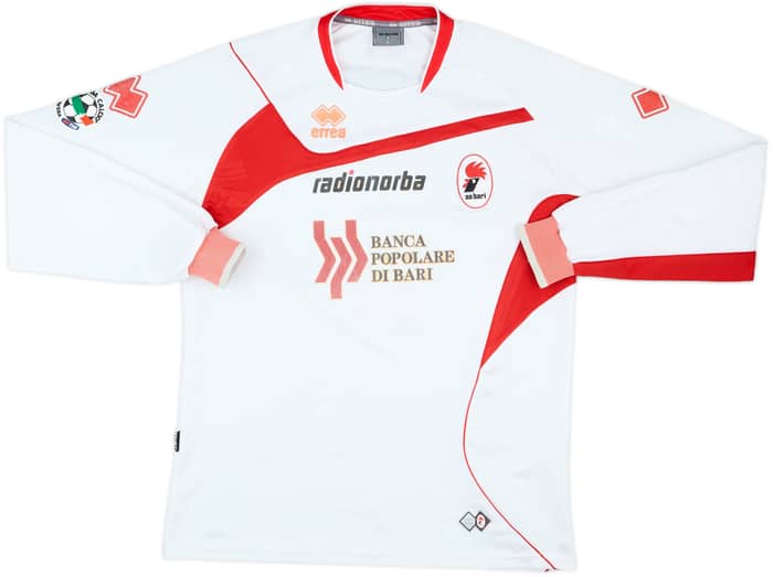 2009-10 Bari Match Issue Away L/S Shirt #3