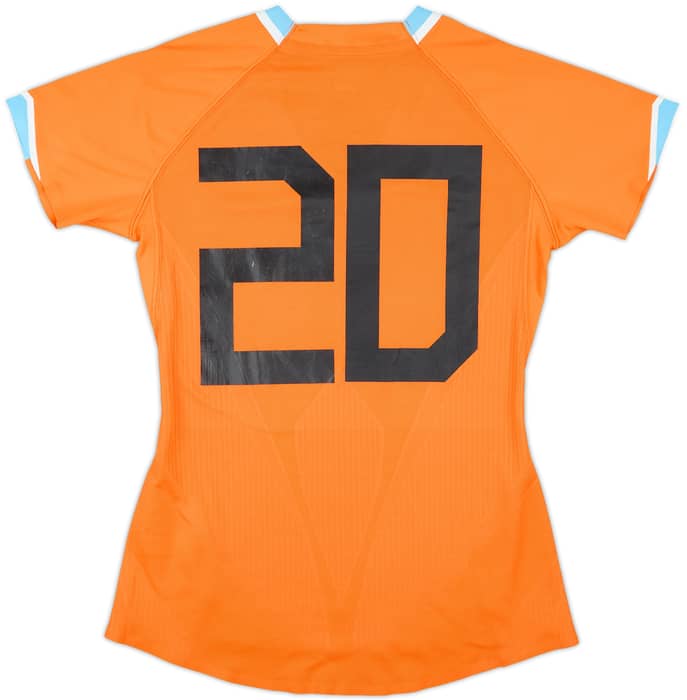 2009 Netherlands Women Match Issue Home Shirt #20
