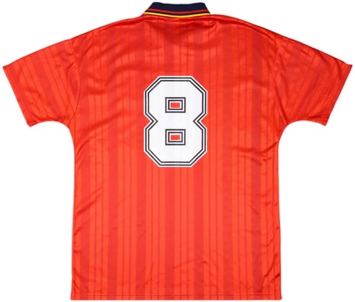 1994 Spain Match Issue Home Shirt #8 (Caminero)