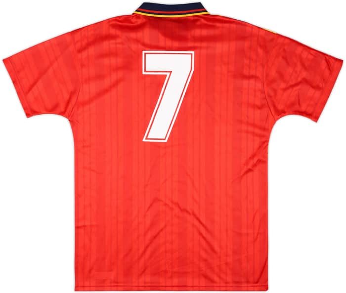1994-96 Spain Match Issue Home Shirt #7