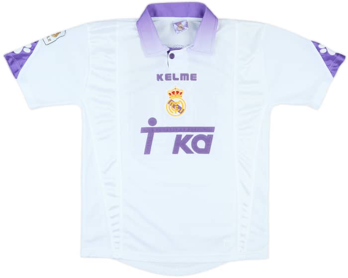 1997-98 Real Madrid Home Shirt Seedorf #10 - 4/10 - (S)