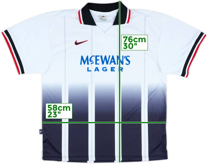 1997-98 Rangers Match Issue Away Shirt #19