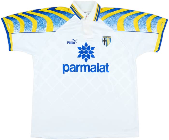 1995-96 Parma Match Issue Home Shirt #15