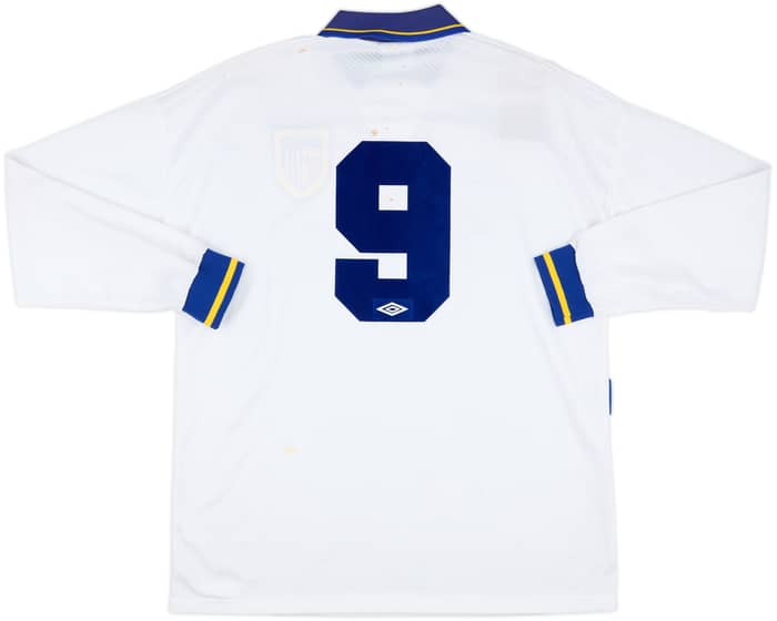 1993-95 Parma Match Issue Home L/S Shirt #9