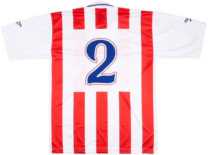 1998 Paraguay Match Worn Home Shirt #2 (Arce)