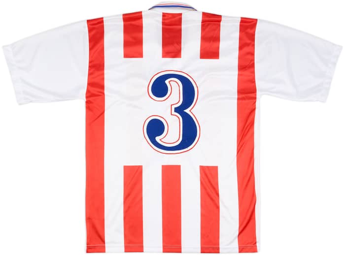 1998 Paraguay Match Worn Home Shirt #3 (Rivarola)