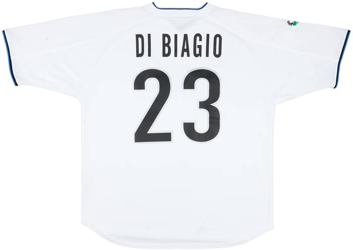 1999-00 Inter Milan Player Issue Away Shirt Di Biagio #23 - 8/10 - (XL)