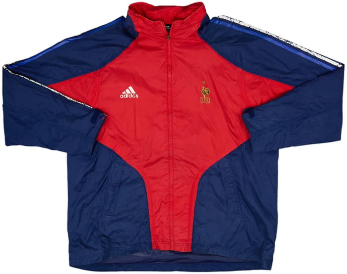 2002-04 France adidas Hooded Rain Jacket - 5/10 - (XL)