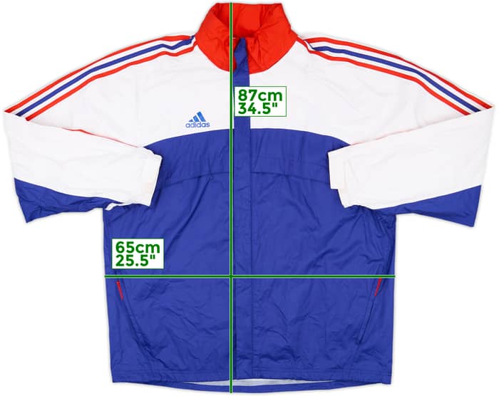 2008 Czech Republic Olympics adidas Track Jacket - 8/10 - (L/XL)