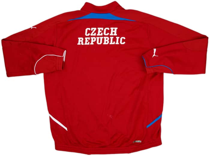 2008-10 Czech Republic Puma 1/4 Zip Drill Top - 7/10 - (L)