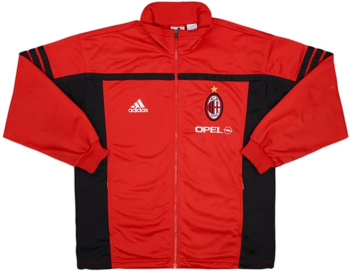 2000-01 AC Milan adidas Track Jacket - 8/10 - (L)