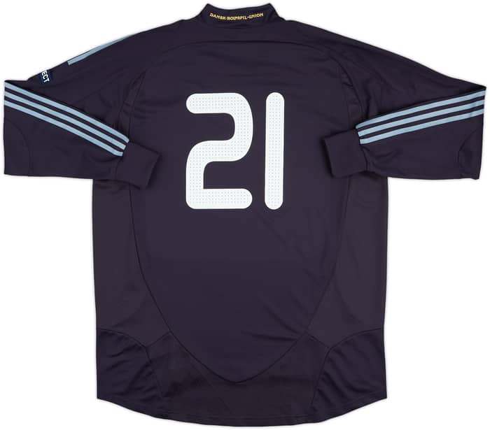 2008-10 Denmark Player Issue GK Shirt #21 - 8/10 - (XL)